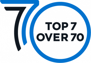 Top 7 Over 70 colour logo