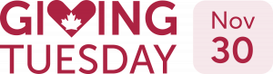 #GivingTuesday logo with date