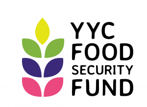 multi-coloured YYC Food Security Fund logo