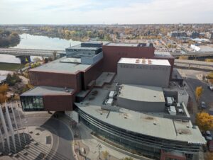 Arial view of the Remai Modern