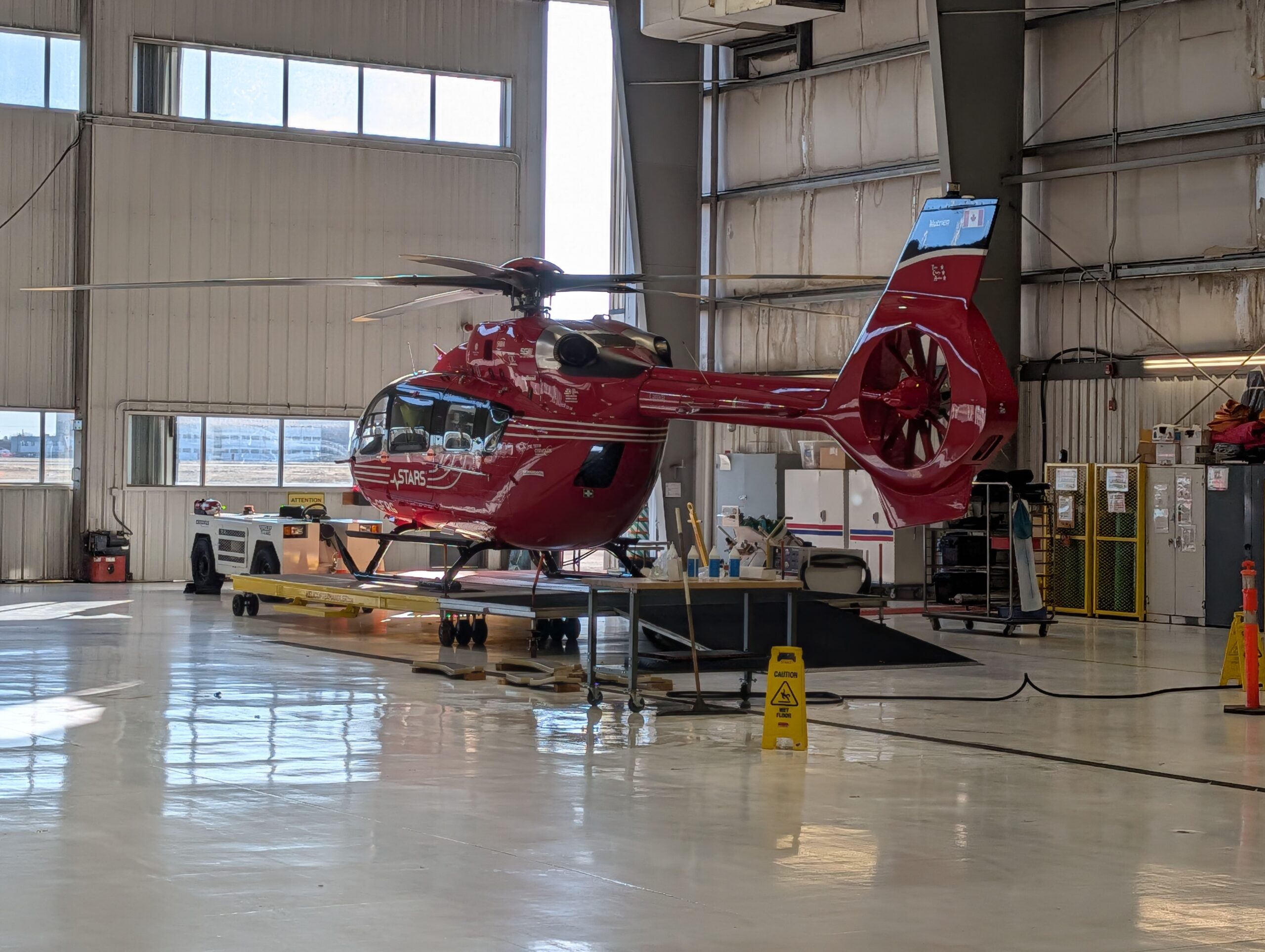 STARS Air Ambulance helicopter